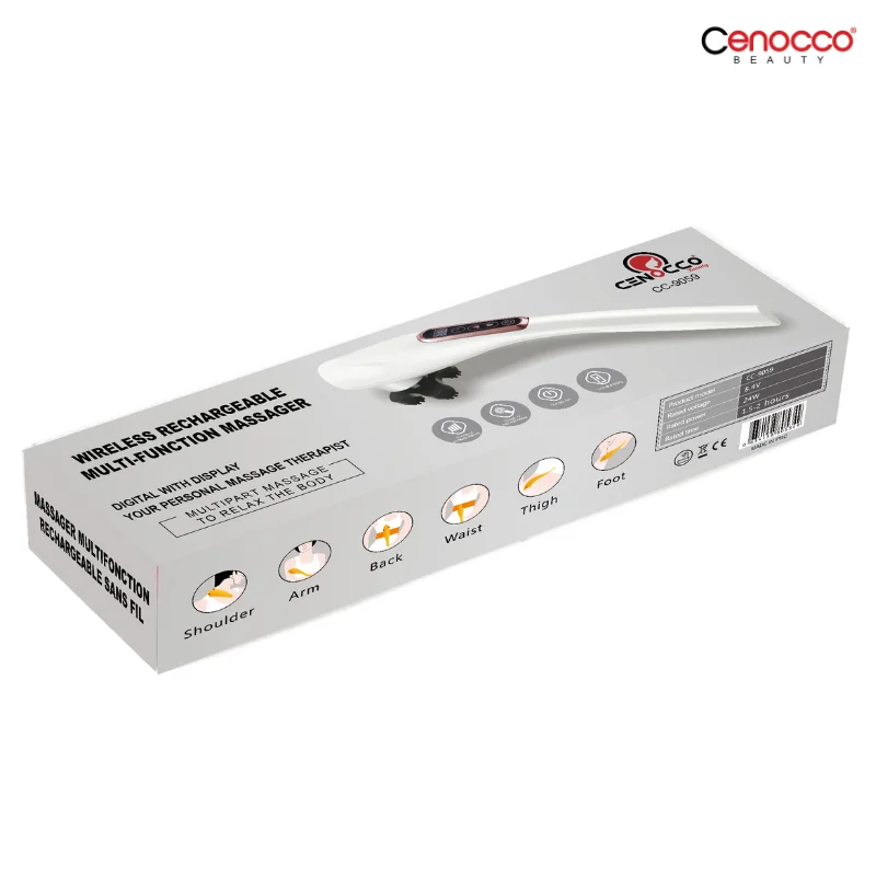 Cenocco Beauty CC-9059: Wireless Rechargeable Multi-function Massager