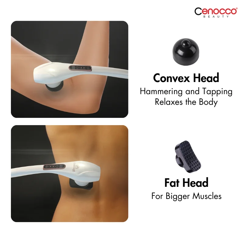 Cenocco Beauty CC-9059: Wireless Rechargeable Multi-function Massager