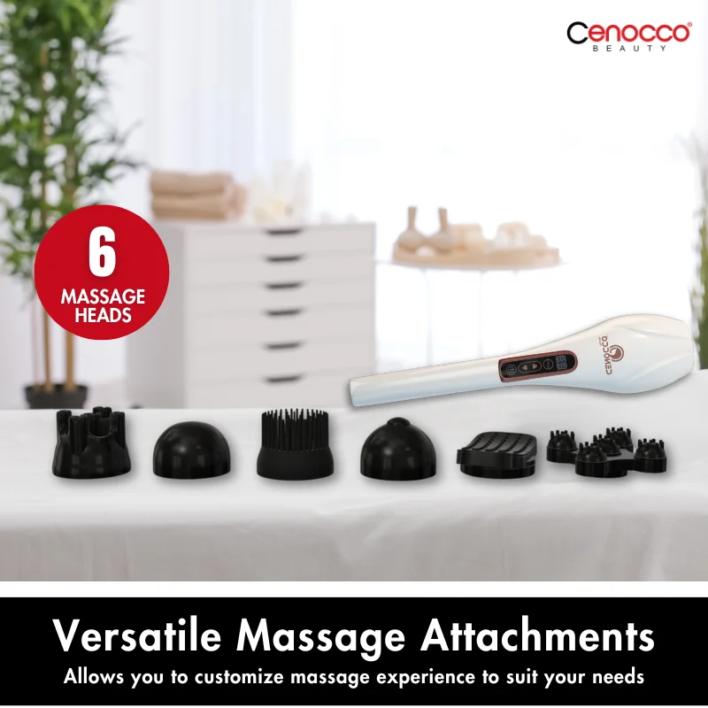 Cenocco Beauty CC-9059: Wireless Rechargeable Multi-function Massager