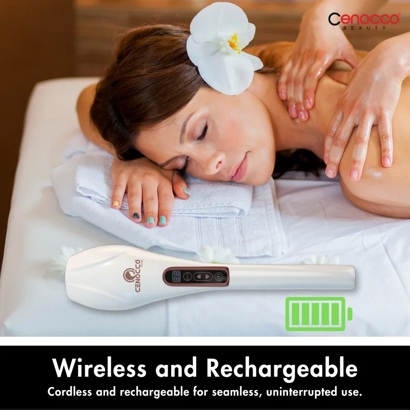 Cenocco Beauty CC-9059: Wireless Rechargeable Multi-function Massager