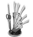 Royalty Line RL-KSS600: Juego de cuchillos con bloque de 8 piezas