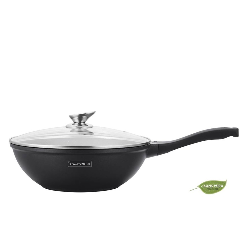 Royalty Line RL-BW28M; Wok with marble coating 28cm