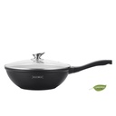 Ligne de redevances RL-BW28M ; Wok avec revêtement en marbre 28cm