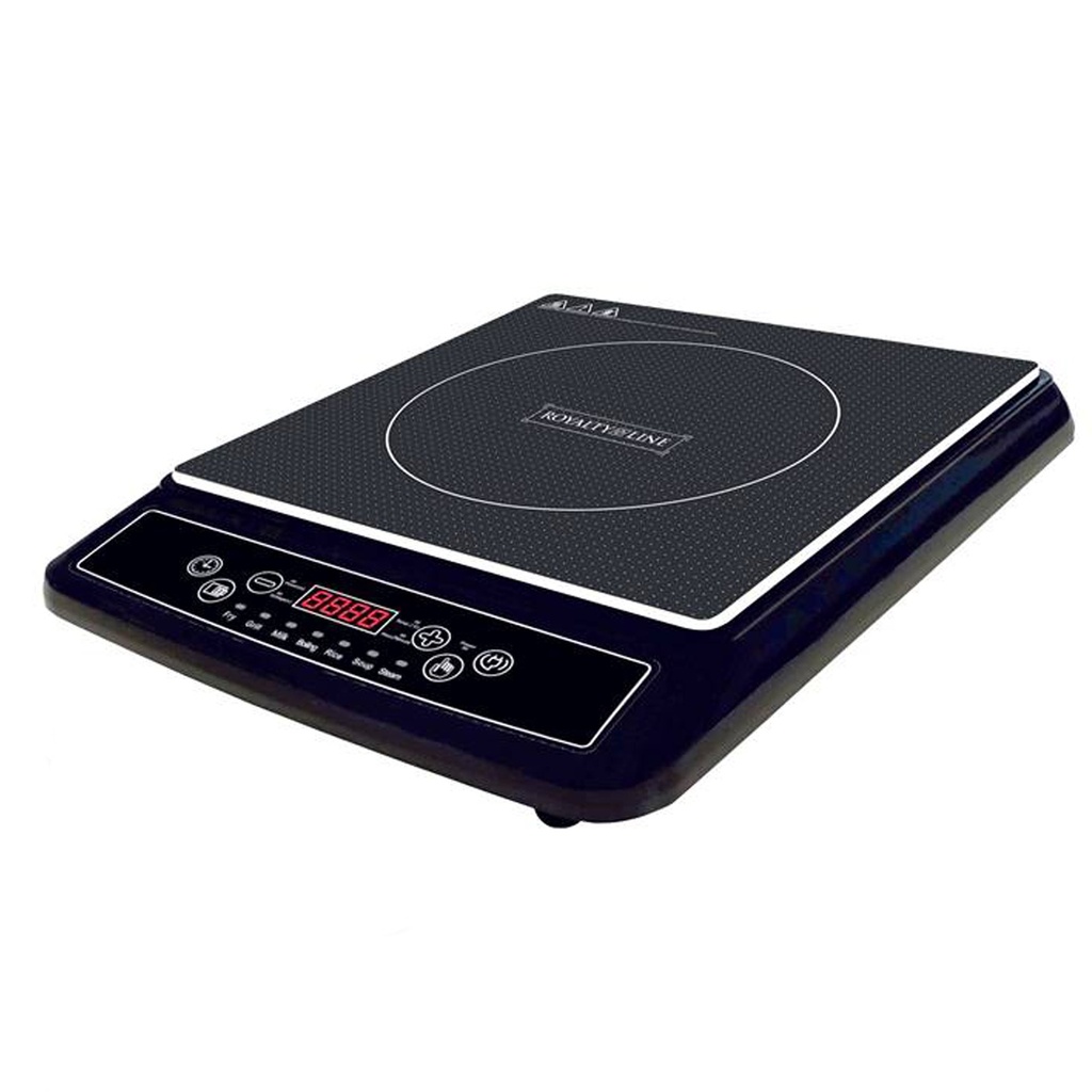 Royalty Line EIP2000-55; High-efficiency induction cooker with 6 cooking functions, timer and energy saving mode