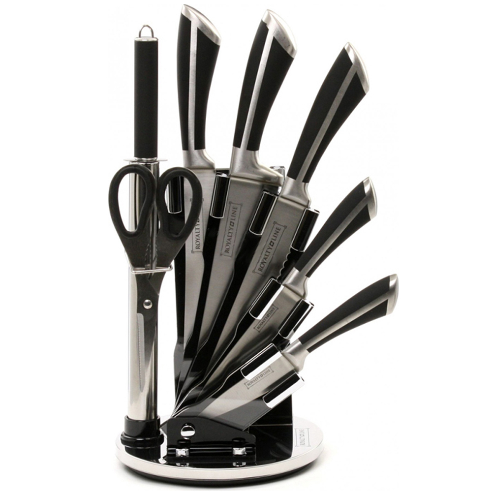 Royalty-Line RL-KSS700 : set de couteaux de 8 pièces
