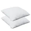 Herzberg HG-65X2 : lot de 2 oreillers en mousse viscoélastique triturée