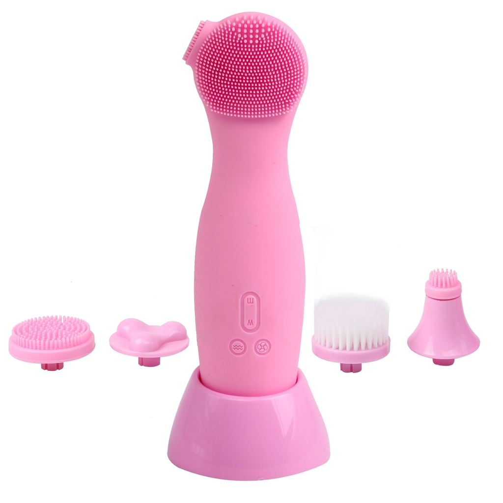 Cenocco Beauty CC-9084: Elektrische Gesichtsreinigungsbürste aus Silikon