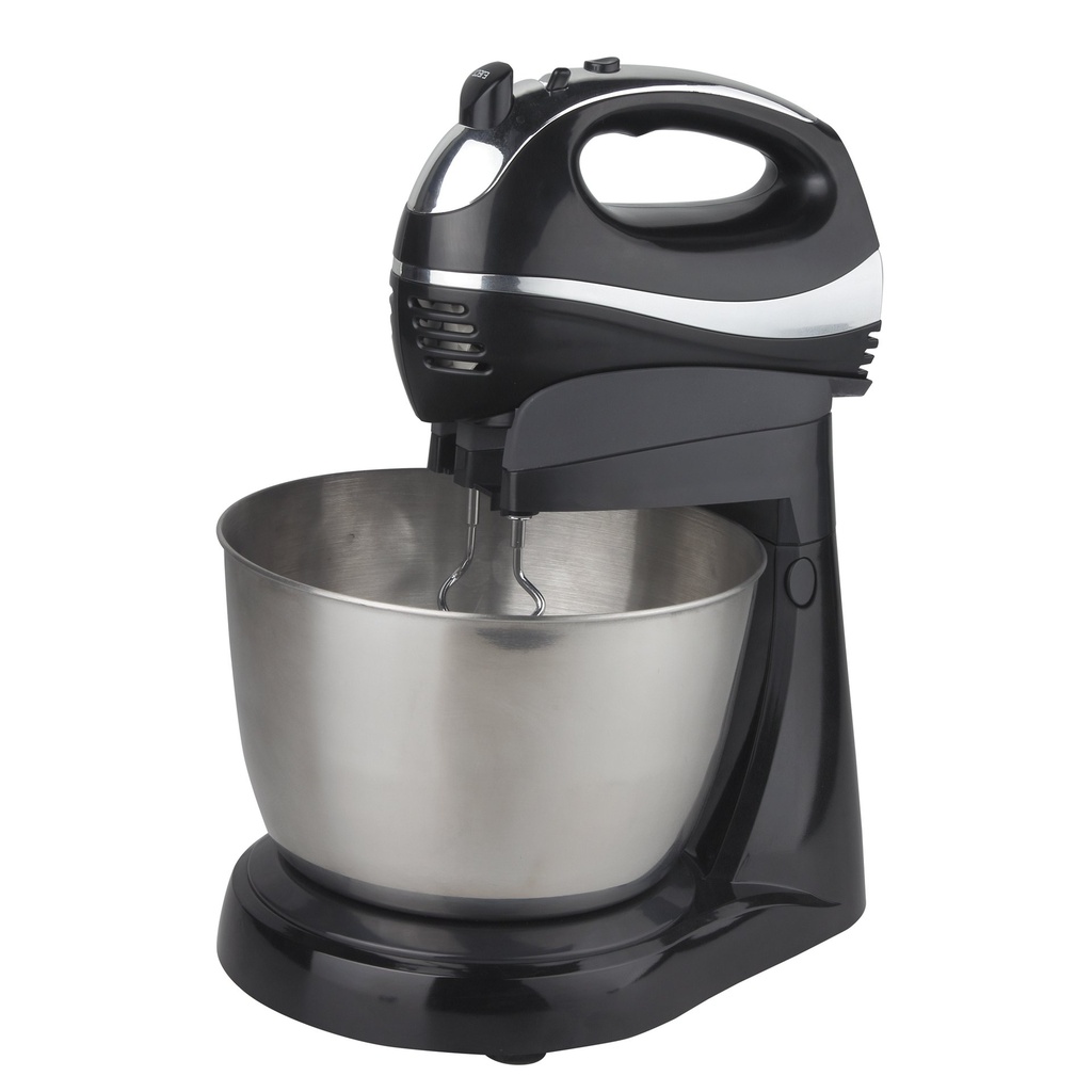 Daewoo SYM-1472: Hand Mixer With Stand & Bowl  -300W
