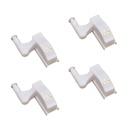 Genius Ideas 4 Pieces LED Light "Hinge"