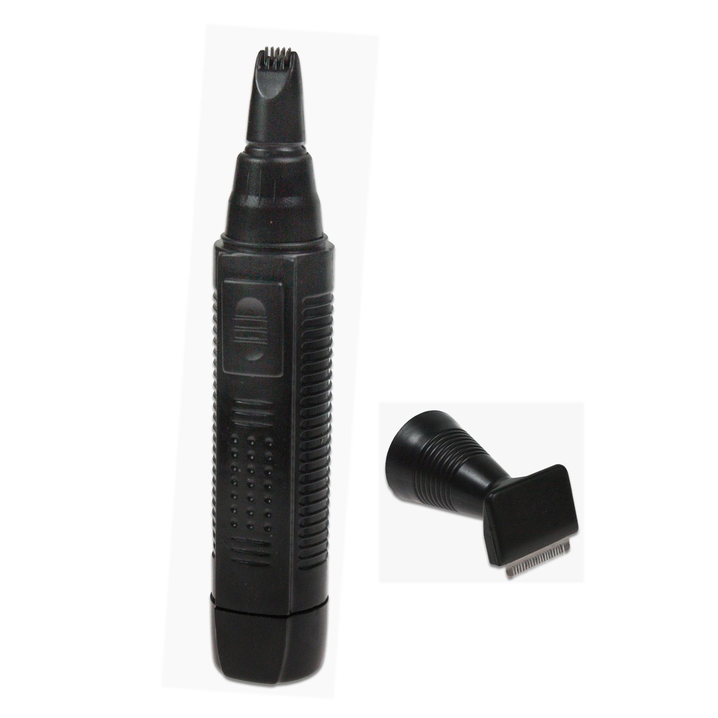 Wellys : tondeuse pour les poils du nez et des oreilles avec embout