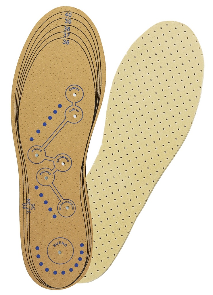 Wellys Magnetic Reflexology Insoles (Men)