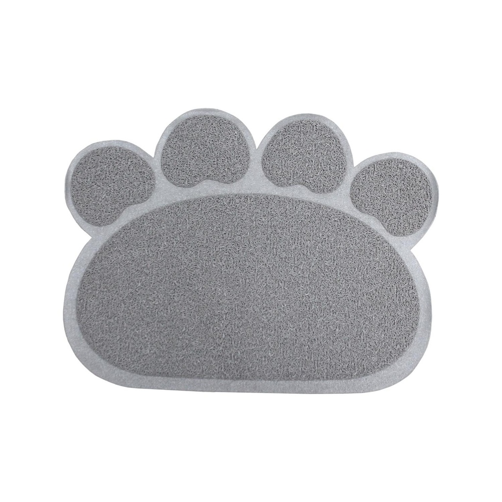 Tapis pour écuelle de chat avec motif patte Genius Ideas