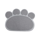 Tapis pour écuelle de chat avec motif patte Genius Ideas