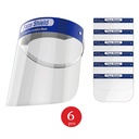 Écran facial FS-01 : set de 6 écrans faciaux de protection