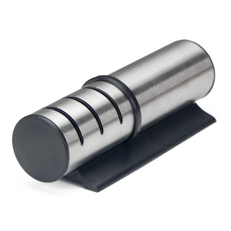 Herzberg Cylinder Stainless Steel Manual Knife sharpener