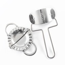 Herzberg HG-8114: 7 Pieces Stainless Steel Dumpling Maker