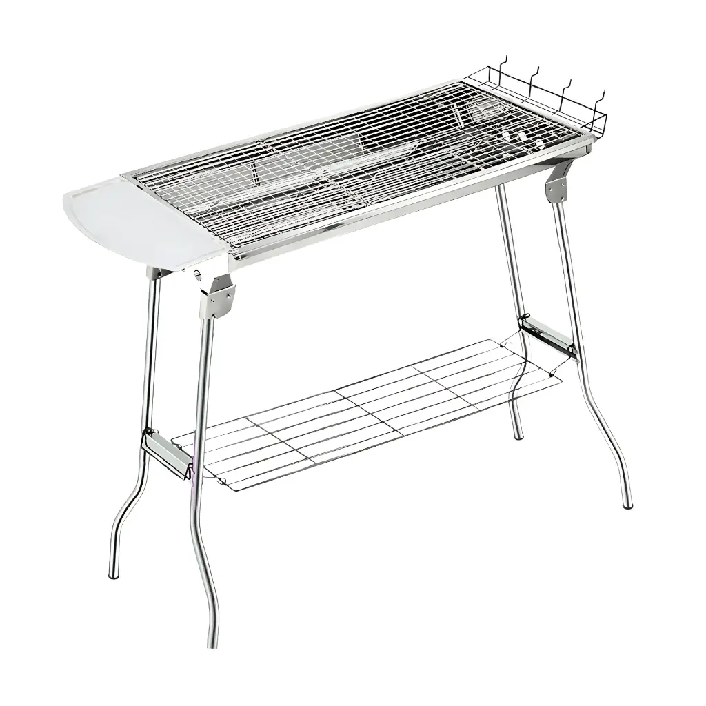 Herzberg v: Barbecue Grill mit Tragetasche