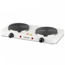 Cheffinger CF-EHD1000: 1000 W elektrische Kochplatte – doppelt
