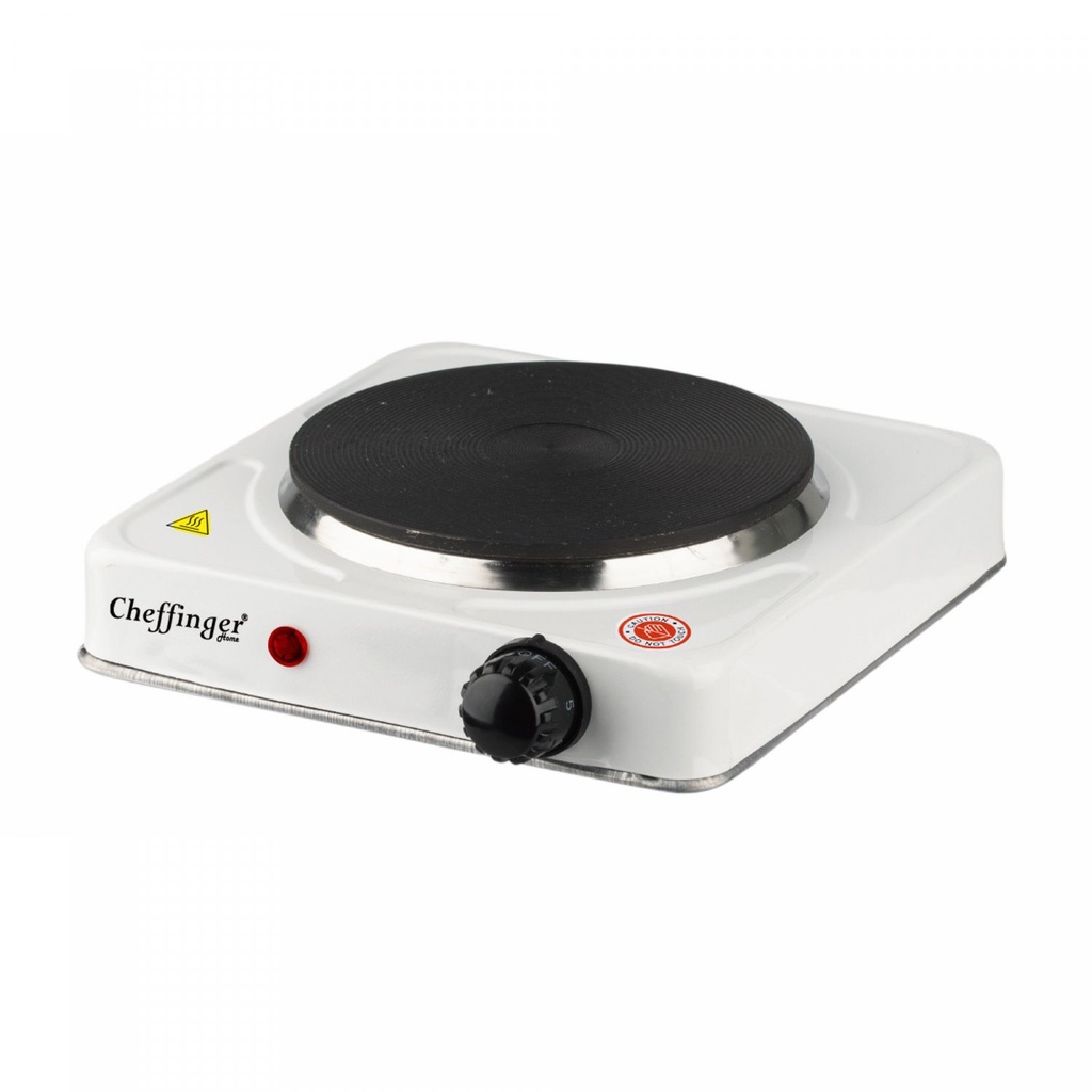 Cheffinger CF-EHS1000 : plaque de cuisson électrique simple de 1000 W