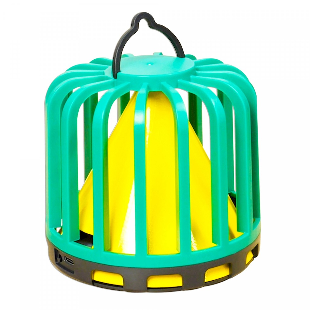 Genius Ideas GI-054561 : piège à insectes lumineux FLYTRAP "Cactus"