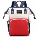 Herzberg HG-03114 : sac à langer et porte-biberons multifonction multicolore