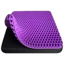 Herzberg HG-03169 : coussin d'assise en gel - violet