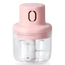 Herzberg HG-03176: Wireless Electric Portable Food Chopper - 250ml