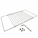 Herzberg HG-03213 : grille de cuisson universelle pour four et support réglable
