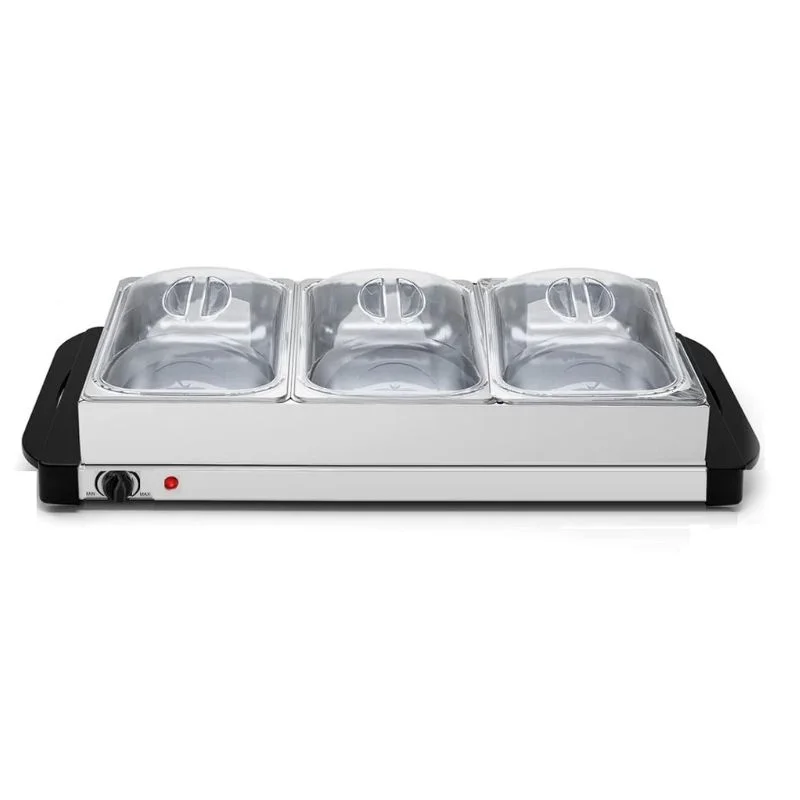 Cheffinger CF-BW300 : chauffe-plats et plaque chauffante 2-en-1, 3,5 quarts