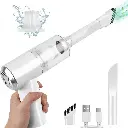 Herzberg HG-04005 : aspirateur à main portable sans fil rechargeable