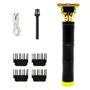 Herzberg HG-04111 : tondeuse à cheveux électrique rechargeable noire