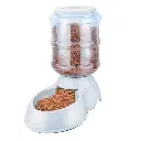 Herzberg HG-04180 : distributeur par gravité pour animaux, 3,5 L
