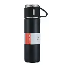 Herzberg HG-04210: Vakuumisolierte Reise-Thermoflasche aus Edelstahl - 500ml