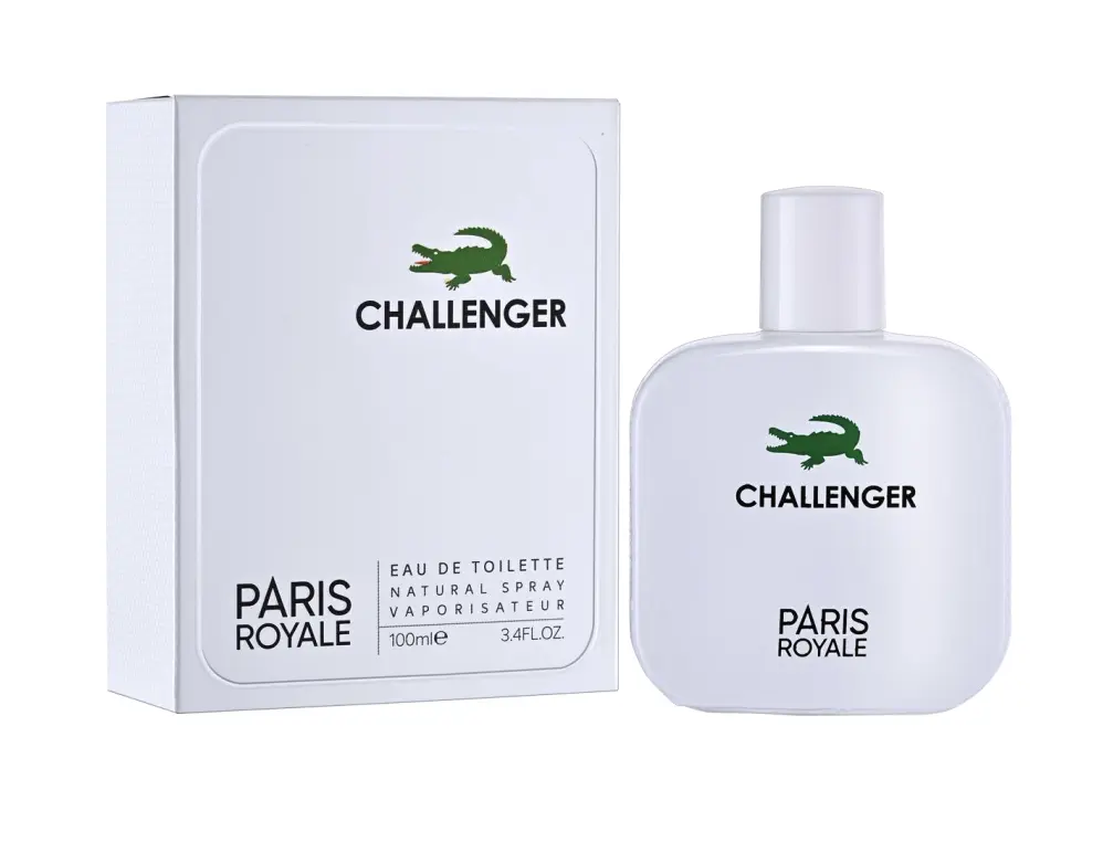 Paris Royale PR-030 : Challenger White Eau de Toilette pour homme, 100 ml