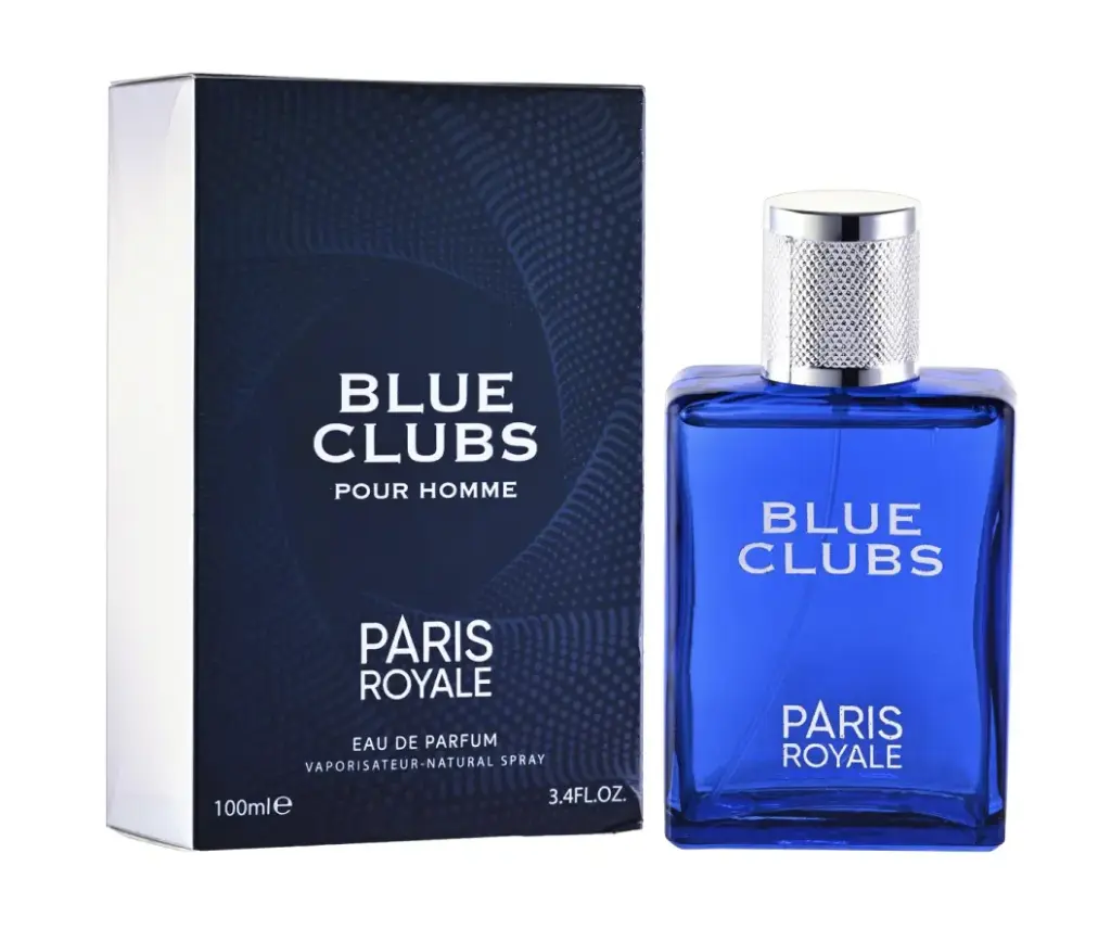 Paris Royale PR-036 Blue Clubs : Eau de Parfum pour homme 100 ml