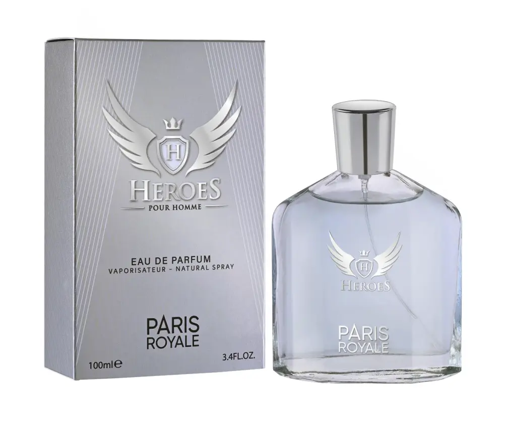 Paris Royale PR-040 Heroes : Eau de Parfum pour homme 100 ml