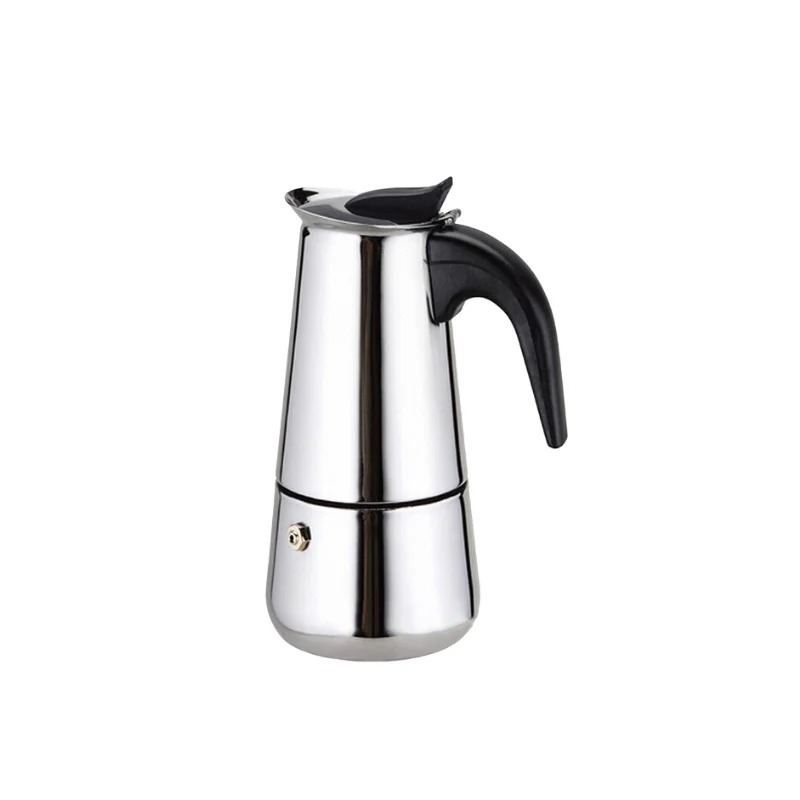 Eisenbach EB-400CM : cafetière italienne en acier inoxydable - modèle 4 tasses