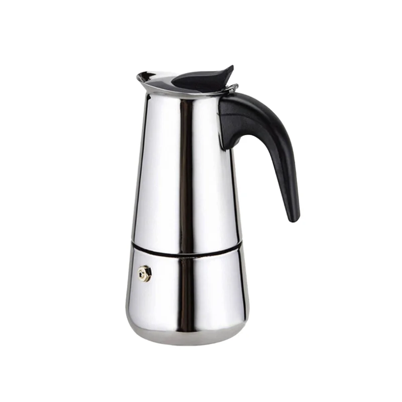 Eisenbach EB-600CM : cafetière à espresso en acier inoxydable - 6 tasses