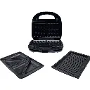 Eisenbach HW-1880: 3in1 Sandwich Press, Waffle, Grill Maker - 1000W
