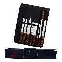 Eisenbach LH-049: 9 Pieces Professional Knife Set with Roll-up Carry Bag