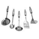 [A0018] Eisenbach A0018: 5-Piece Stainless Kitchen Tool Set