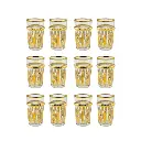 Eisenbach EB-GLS12G: 12 Pieces Tea Glasses with Gold Accent