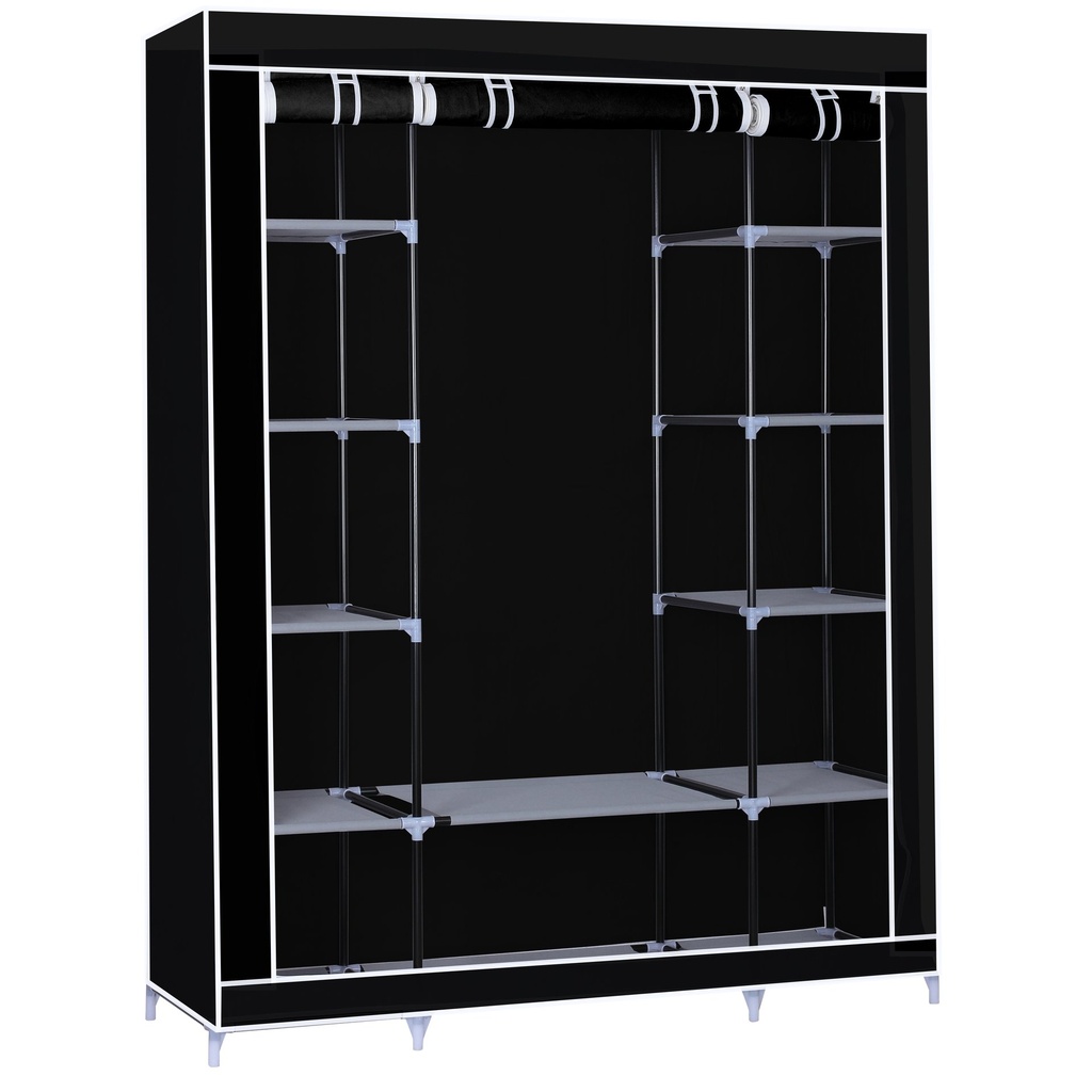 Herzberg HG-8009: Großer Kleiderschrank
