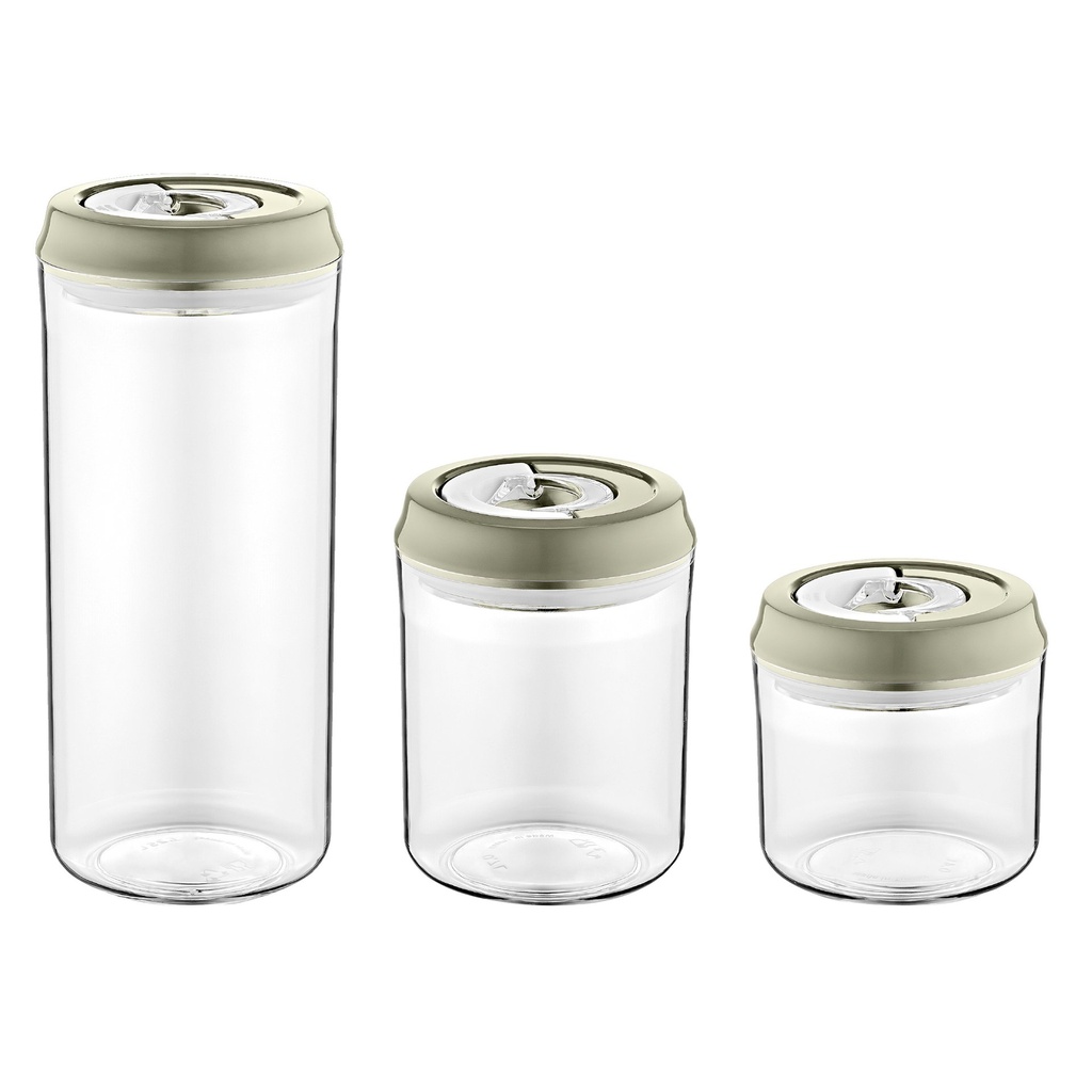 Herzberg Vacuum Storage Jar Set