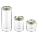 Herzberg Vacuum Storage Jar Set