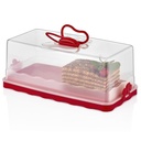 Herzberg HG-L575 : cloche pour gâteau rectangulaire