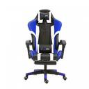 Herzberg HG-8083: gaming- en bureaustoel met driekleurige lineaire accenten