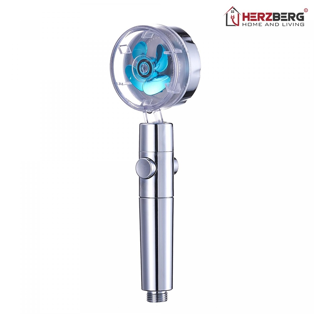Herzberg Turbo Charger Showerhead