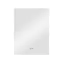 Lux Vanity LV-2720 : miroir de salle de bains rectangulaire mural antibuée avec éclairage rétroéclairé – 60 x 80cm