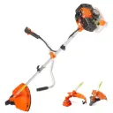 Powertech PT-550: 2-in-1 Gasoline Brush Cutter-Grass Cutter - 55cc 